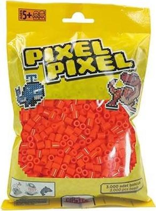 3000 Adet Midi Boncuk Açık Kırmızı-Pixel Pixel PPB-3000-13