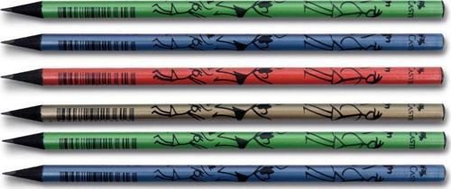 Faber-Castell Çöp Adamlar Yuvarlak Kurşun Kalem 6 Lı Paket (5244113600)