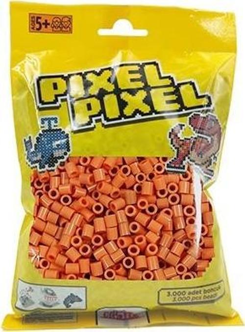 3000 Adet Midi Boncuk Koyu Bej-Pixel Pixel PPB-3000-07