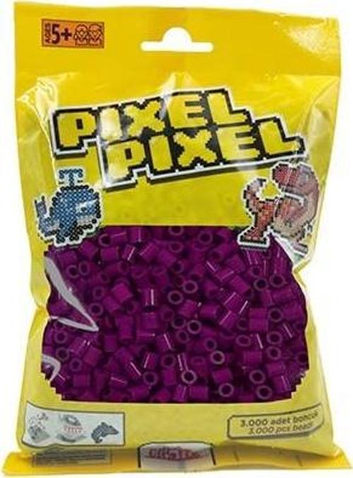 3000 Adet Midi Boncuk Mor-Pixel Pixel PPB-3000-18