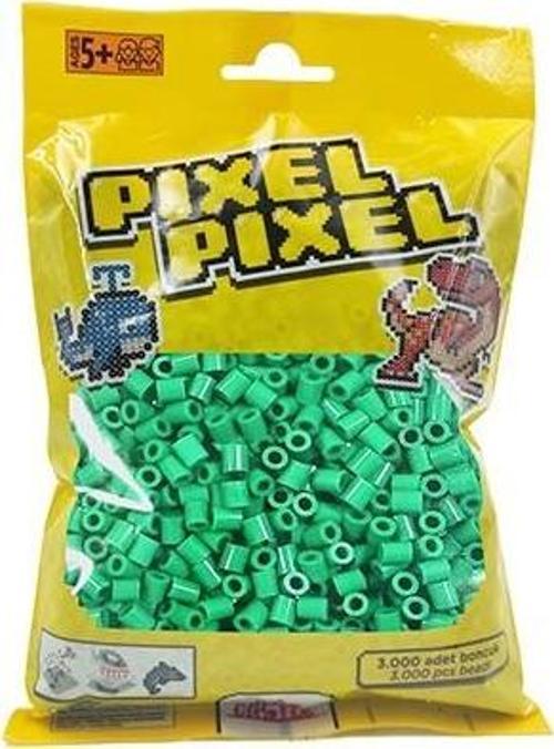 3000 Adet Midi Boncuk Turkuaz-Pixel Pixel PPB-3000-12