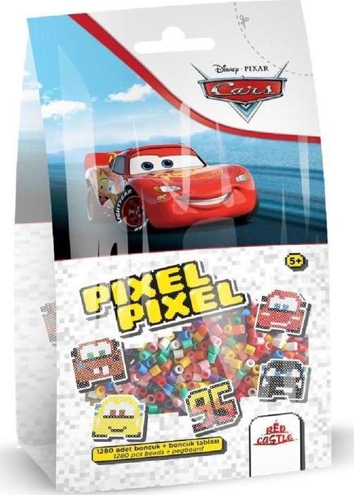 Disney Cars Boncuk Aktivite ve Oyuncak Seti 5 Figür-Pixel Pixel B16-02