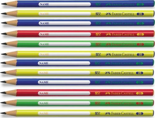Faber-Castell Üçgen 2B Üçgen Kurşun Kalem 12'Li Paket