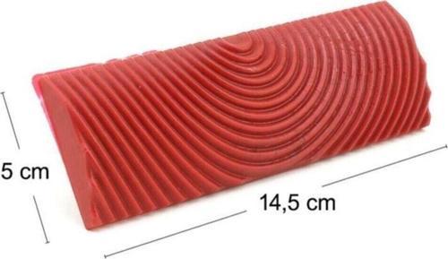 15cm Maxi Doku Tarağı Budak Aleti Ahşap Tarağı Wood Grainer