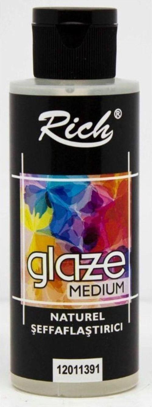 Glaze Medium Naturel Şeffaflaştırıcı Medyum 120 Cc