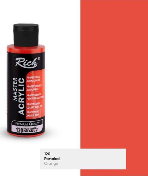 Master Acrylic Akrilik Boya 120 Portakal 120 Cc