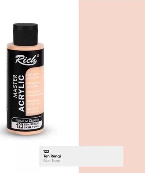 Master Acrylic Akrilik Boya 123 Ten Rengi 120 Cc