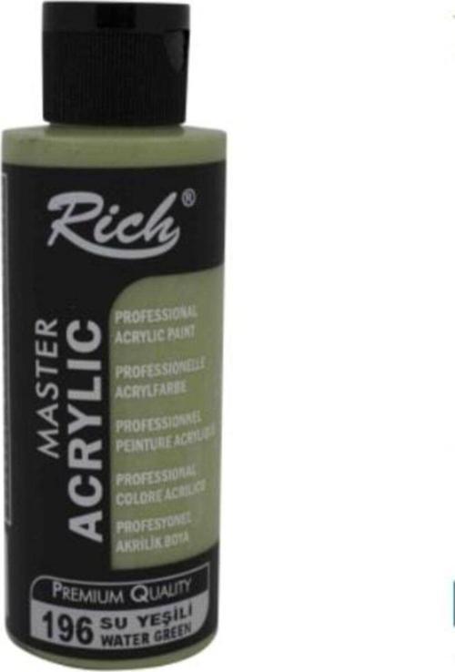 Master Acrylic Akrilik Boya 196 Su Yeşili 120 Cc