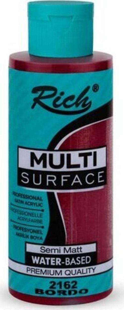 Multi Surface Akrilik Boya 120cc Bordo N:2162