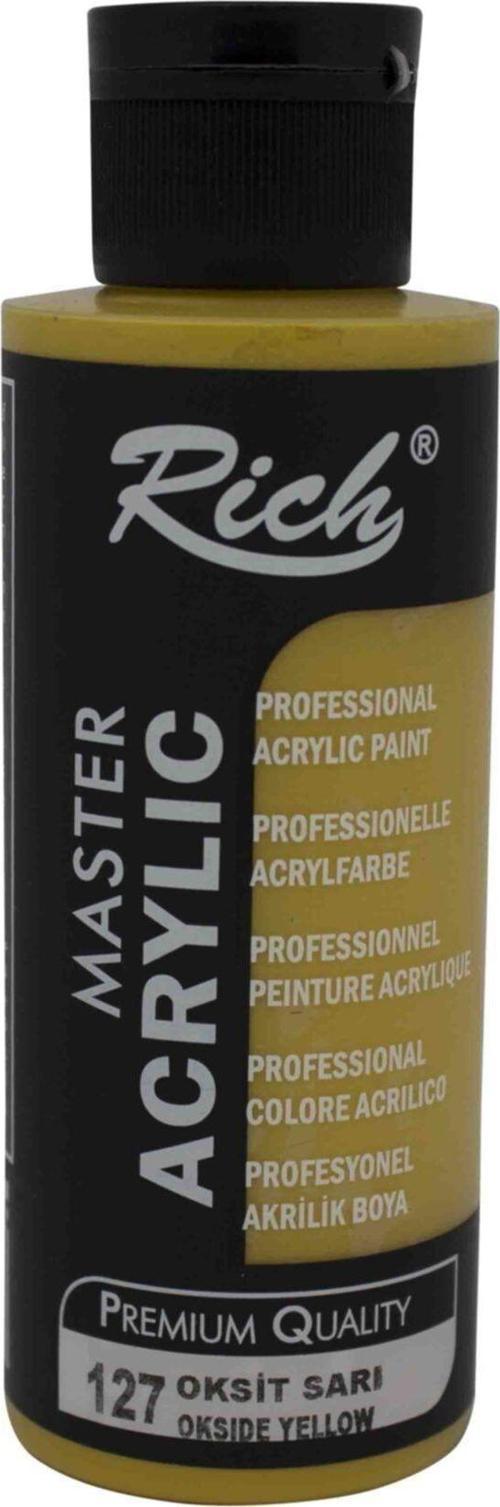 Oksit Sarı Master Akrilik Boya 120 cc Oksit Sarı