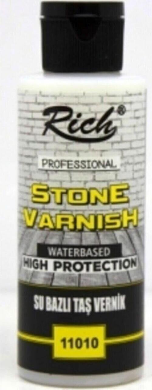 Professional Stone Varnish Waterbased High Protection Su Bazlı Taş Vernik 120 Cc