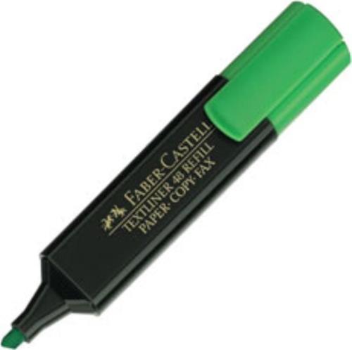Faber-Castell Textliner 48 Fosforlu İşaretleme Kalemi Yeşil
