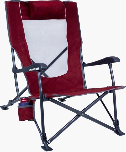 Gci Outdoor Low-Ride Recliner™ 3 Kademeli Katlanır Kamp Sandalyesi