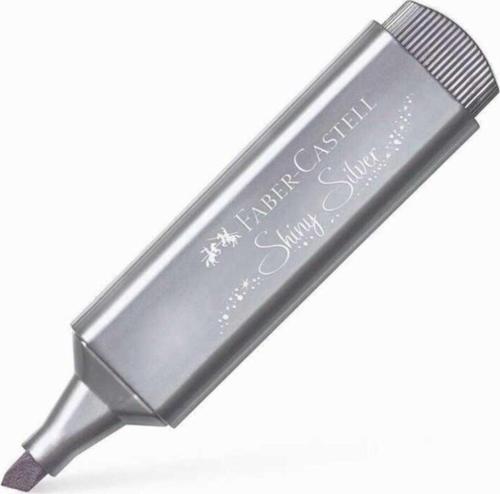 Faber-Castell Metalik Gümüş Fosforlu Kalem