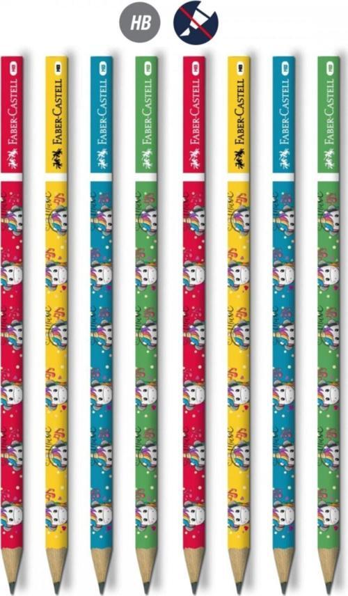 Faber-Castell Unicorn Hb Yuvarlak Kurşun Kalem 12'Li Set