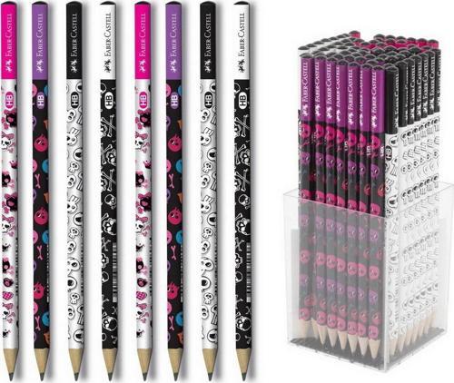 Faber-Castell Skull Yuvarlak Kurşun Kalem 12 Li Paket (5244119110)