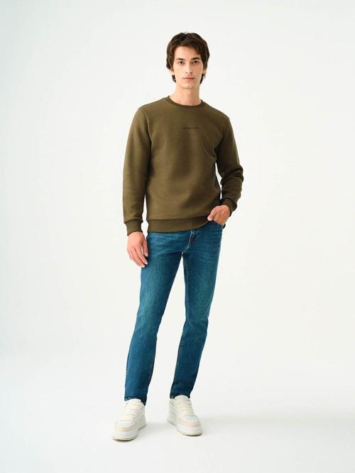 Erkek Jean Pantolon Petrol Lf2037020 Ricardo Slim Fit