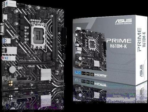 Prıme H610m-k, 2xddr5, M.2, D-sub, Hdmı, 12-13.nesil, Lga1700 Soket, Anakart