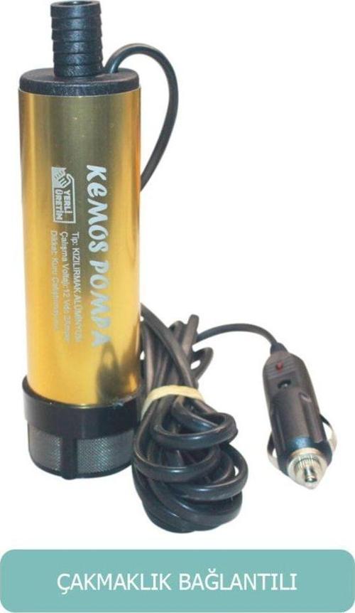 Kızılırmak Çakmaklık Girişli 12 Volt Mazot Ve Sıvı Aktarma Pompası