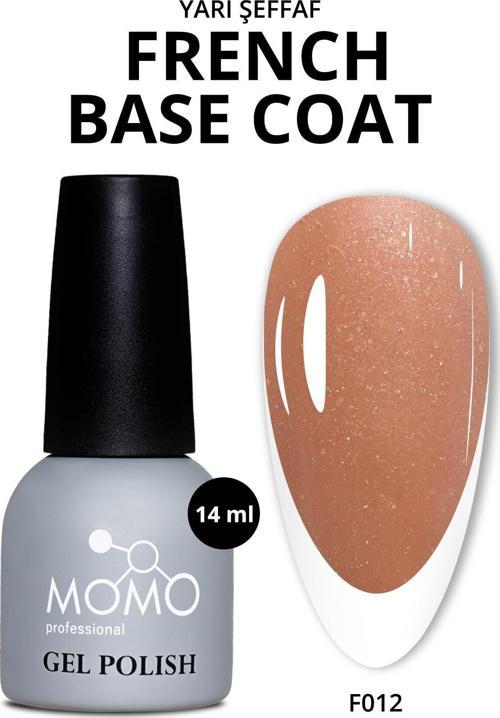 Kalıcı Oje French Base F013, Işıltılı Nude, 14 ml