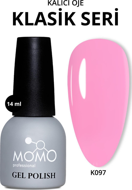 Kalıcı Oje K097, Soğuk Gülpembe, 14 ml