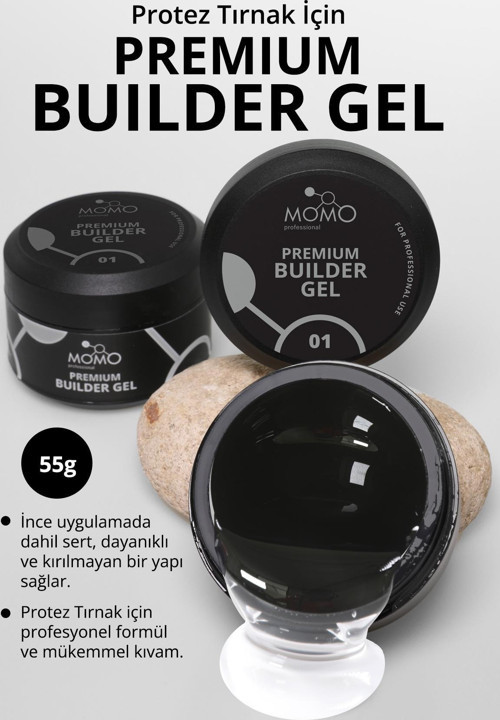 Premium Builder Gel No.1 55 gr, Clear