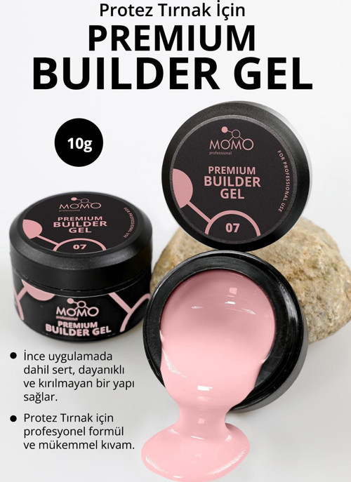 Premium Protez Tırnak Jeli 07, Natural, 10 gr