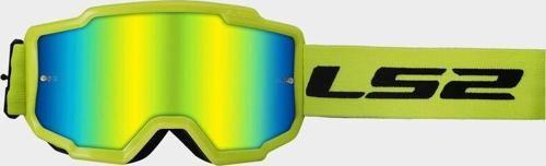 Motokros Gözlük Charger Goggles İridyum Camlı Neon Sarı