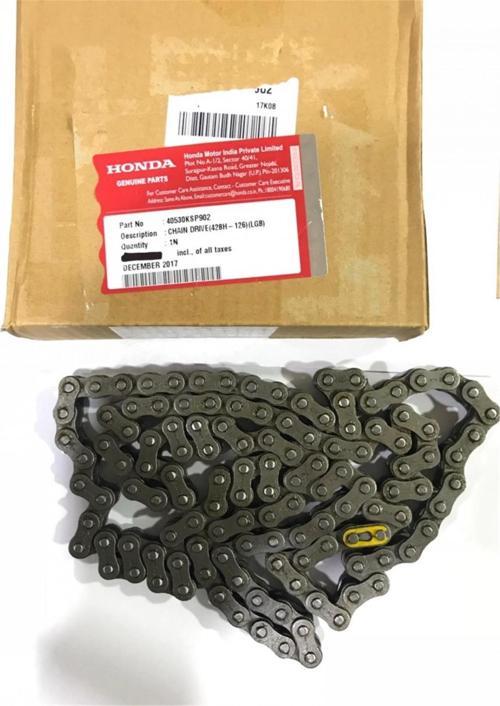 Zincir Honda Orjinal 428h - 126l Cbf150 Ybr125 Esd Tvs Apache