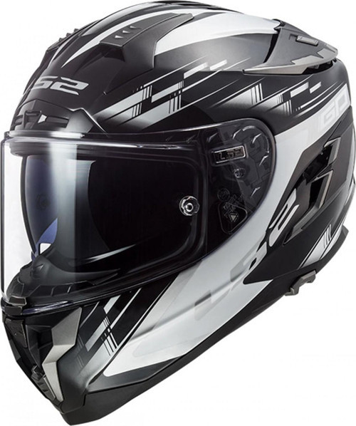 Challenger Gp Kapalı Kask Beyaz-siyah X-LARGE