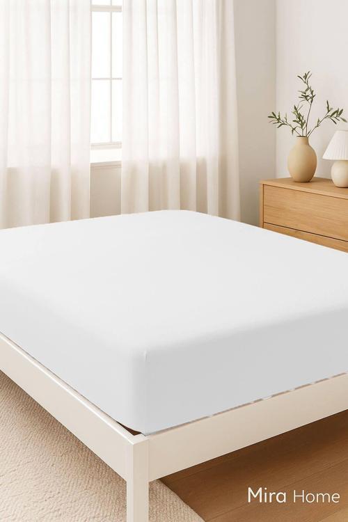 Çift Kişilik Düz Penye  %100 Pamuklu Lastikli Çarşaf 200X200 Cm Battal  Boy