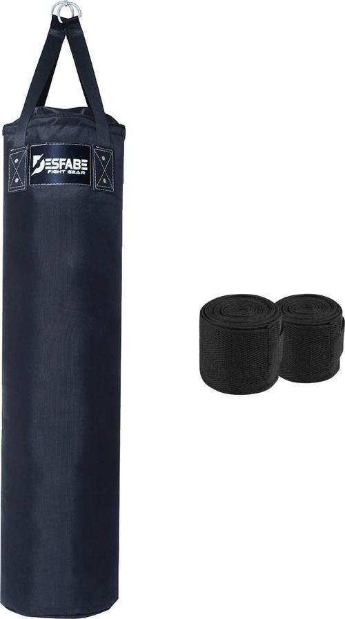 Polydes 120X30 Cm Kolonlu Boks Kum Torbası Siyah El Sargı Bandajı