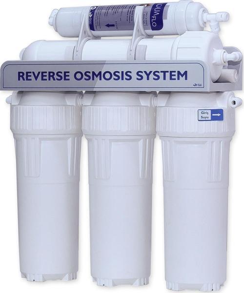 Su Arıtma Cihazı 12 Lt Çelik Tanklı Aquaflo Membranlı (MNP5-M-A)