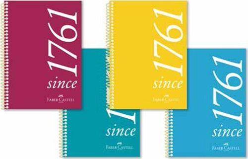 Faber-Castell Pp Kapak Spiralli Since A4 Defter 100 Yaprak 4 Lü 000037