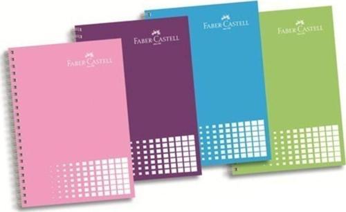 Faber-Castell 400160 Pp Kapak 4 Blm Kareli Defter 120 Yp.