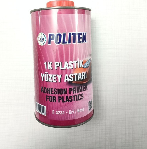 1K Plastik Yüzey Astarı Gri