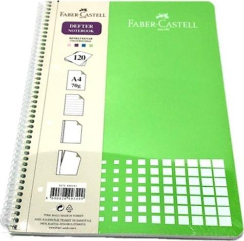 Faber-Castell Pp Kapak A4 70Gr 120 Yp Pembe Çizgili Defter