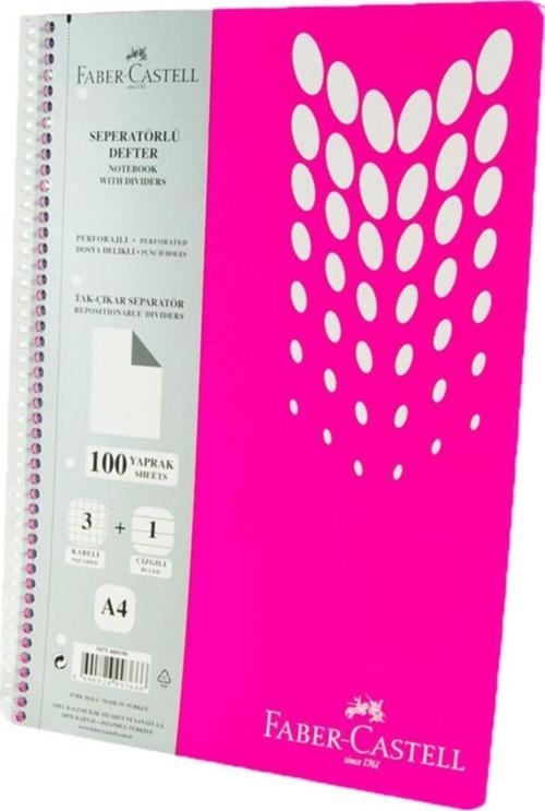 Seperatörlü 4 Bölüm Defter