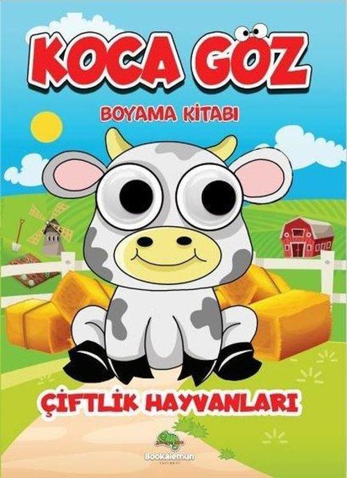 Koca Göz Boyama Kitabı - Çiftlik Hayvanları