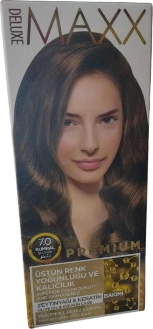 Maxx Deluxe Premıum 7.0 Kumral Saç Boyası