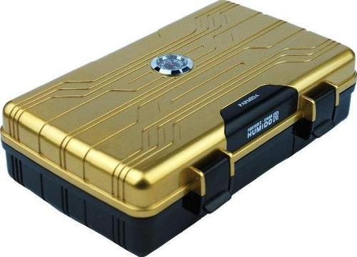 Seyahat Tipi Gold-Siyah Humidor Puro Kutusu