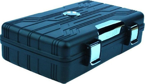 Seyahat Tipi Mat Siyah Humidor Puro Kutusu