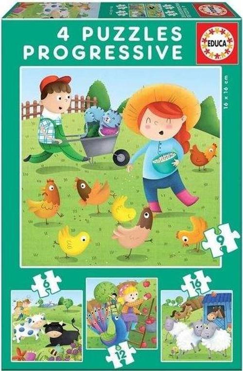 17145 Farm Animals Puzzle