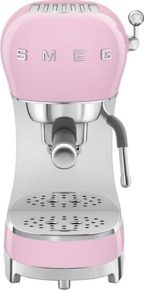50's Style ECF02 Manuel Espresso Kahve Makinesi Pembe