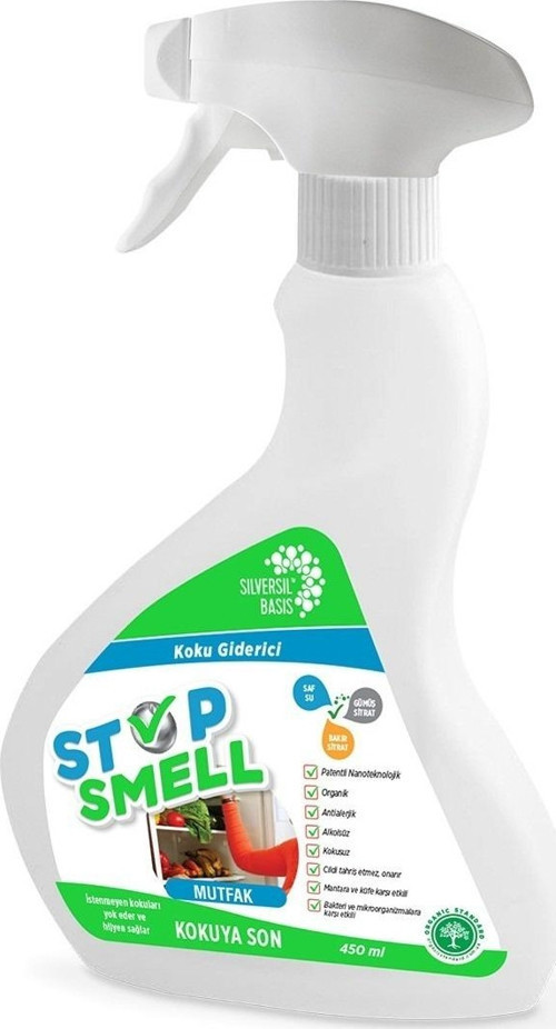Buzdolabı ve Mutfak İçin Koku Giderici Sprey 450 ml