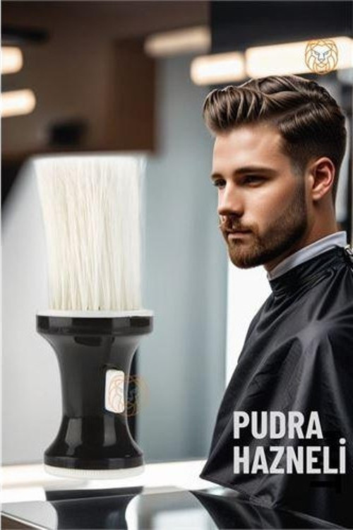 Pudra Hazneli Ense Fırçası Professional