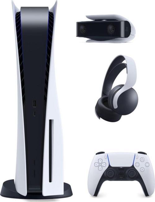 Playstation 5 ( Ithalatçı Garantili) + Ps5 Pulse 3d Kulaklık + Ps5 Kamera