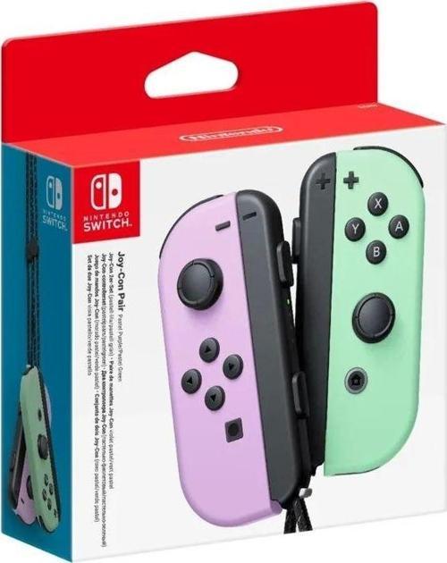 Switch Uyumlu Joy Con Pastel Purple Green Mor Yeşil Pastel