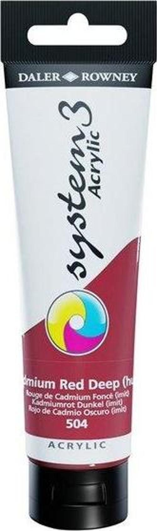 Akrilik Boya System 3 Orıgınal 150 ml Cadmıum Red Dp Hue 129150504