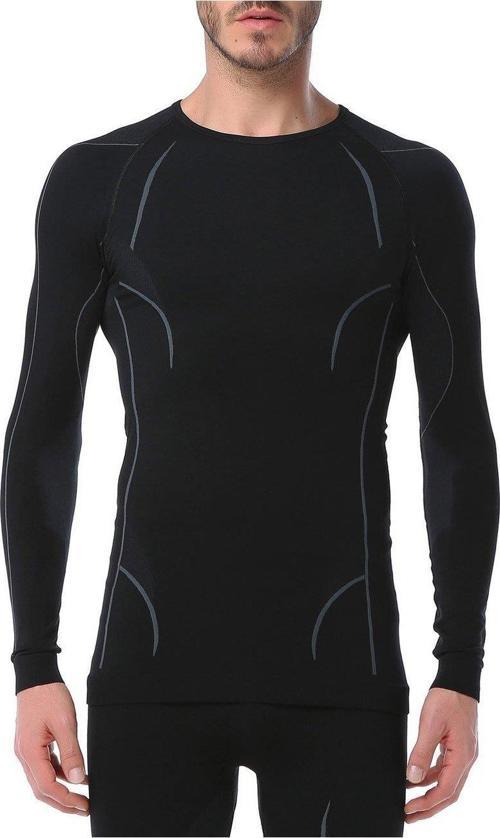 Thermowear Bay Termal Üst İçlik L-XL Siyah-Gri E-3025